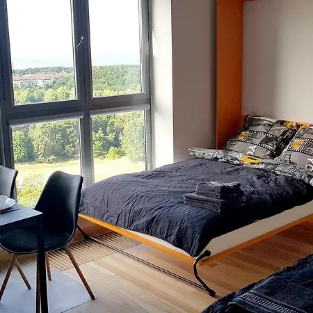 16th Floor View On The Sea And City. 15 Minutes Walk To The Beach. * Gdaňsk
