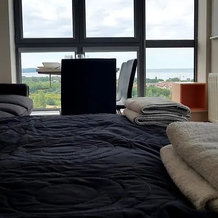 Apartmán 16th Floor View On The Sea And City. 15 Minutes Walk To The Beach. Gdaňsk